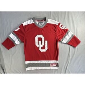 Colosseum Oklahoma Sooners Hockey  Jersey Youth Small NCAA
